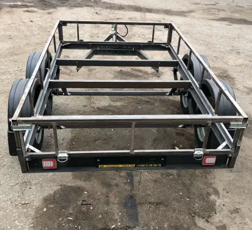 Двухосный прицеп с документами, фотография 3