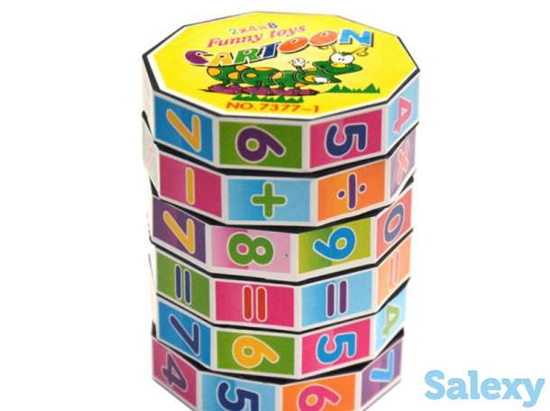 Интеллектуальная, образовательная игрушка - арифметический куб, фотография 4