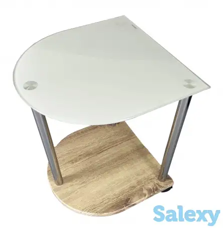 1500 шт. Приставной столик на колесах, журнальный столик, сток, опт из Гериании, фотография 1