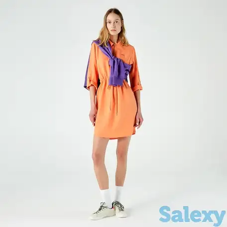 Женское платье lacoste loose fit на молнии, фотография 1