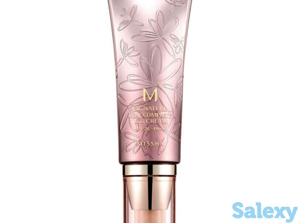 Вв крем missha m signature real complete bb cream (45 мл), цвет #21 light pink beige | светлый розово-бежевый, фотография 1