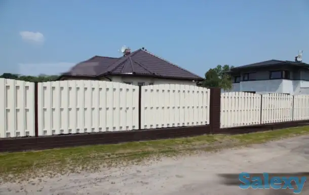 Установка заборного ограждения, фотография 4