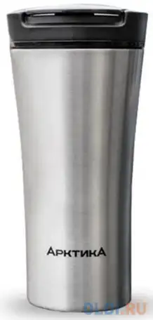 Термокружка арктика 410-500 0.5л. серебристый (410-500p/sil), фотография 1