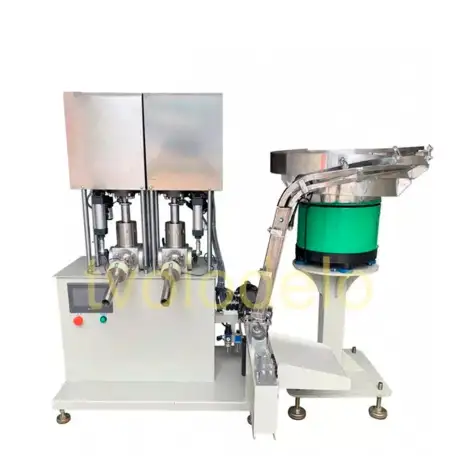 Полуавтоматический дозатор для фасовки в картуши пластиковые тубы с функцией впрыска азота и ориентатором крышек, фотография 2