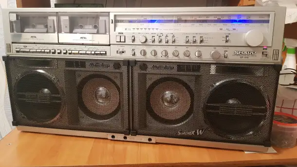 Магнитола 80х годов SHARP GF-919, фотография 8