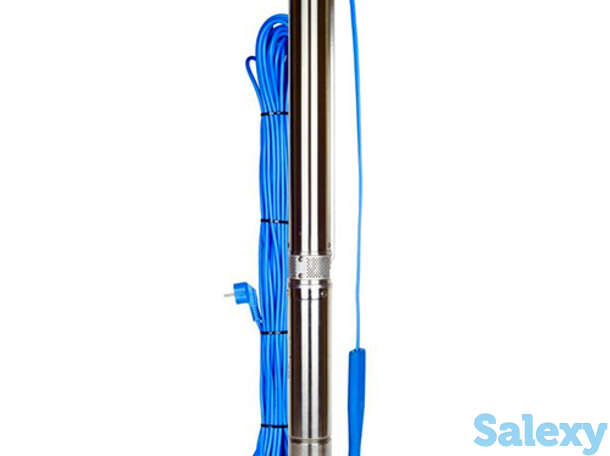 Скважинный насос aquario asp1.8e-32-90 со встроенным конденсатором, фотография 1