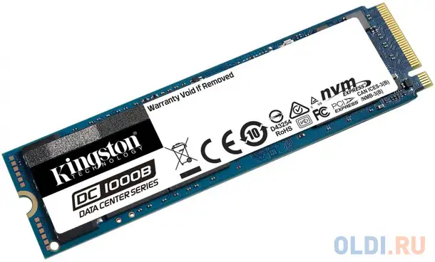 Ssd накопитель kingston dc1000b 240 gb pci-e 3.0 x4, фотография 1