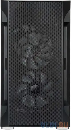 Корпус microatx silverstone sst-fah1mb-pro без бп чёрный, фотография 1