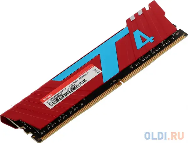 Память ddr4 8gb 3600mhz kimtigo kmku8g8683600t4-r rtl pc4-21300 cl19 dimm 288-pin, фотография 1