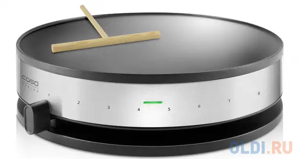 Блинница caso cm 1300 33 см нержавеющая сталь, фотография 1