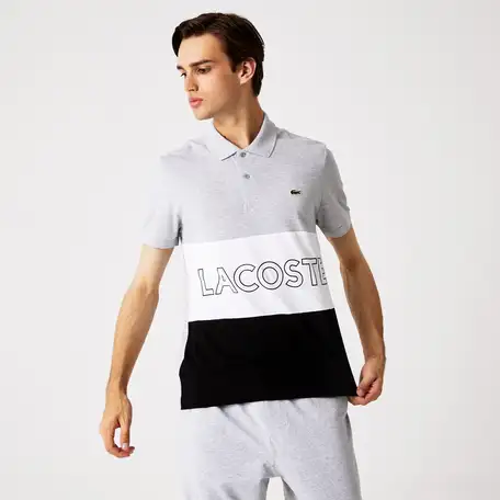 Мужское поло lacoste  regular fit из ультралегкого хлопка, фотография 1