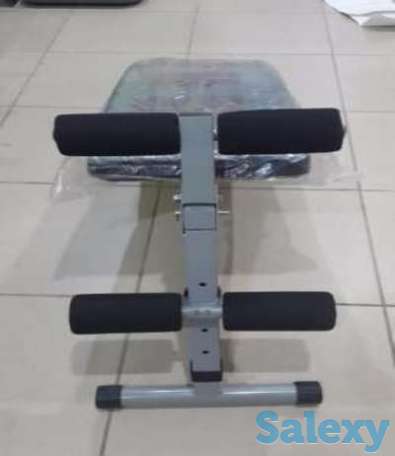 Новая скамья для пресса изогнутая GM-300 черная доставка по Алматы, фотография 1