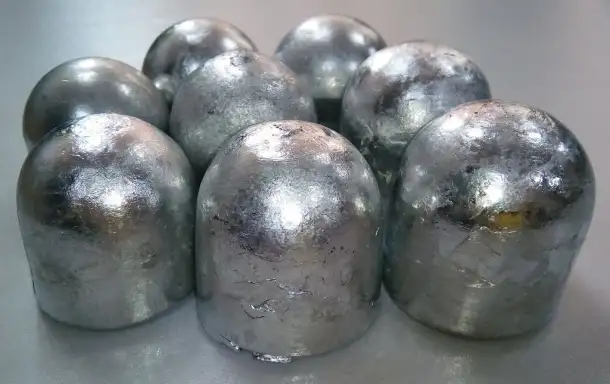 Аноды цинковые Марка: Ц0; Ц0А; ЦВ..., Толщина: 10; 20... мм, Ширина: 500; 100... мм, фотография 1