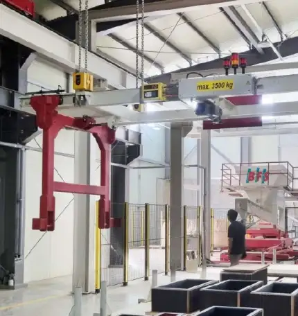 Оборудование для производства бетонных труб, Автоматическая линия литья под давлением Prima Fit., фотография 5