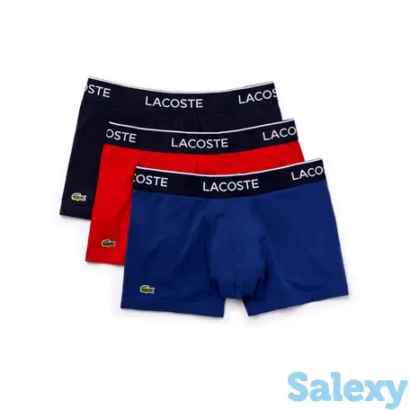 Мужское нижнее бельё lacoste (3 шт.), фотография 1