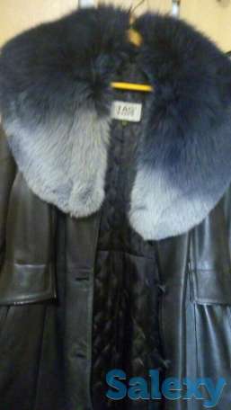 Продам кожаный плащ (осень, фотография 2