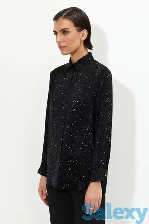 Блузка с дизайнерским принтом vassa&co, фотография 1