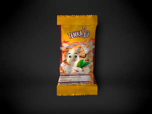 Жаренный солёный арахис премиум Темка 60гр, фотография 1