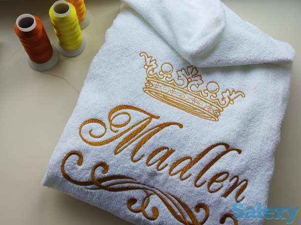 Именной махровый халат, фотография 1