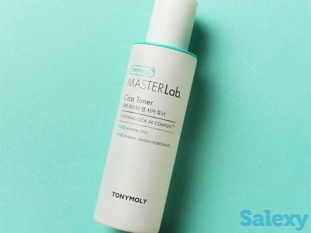 Тонер для лица tony moly derma master lab. cica toner, фотография 2