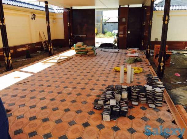 Брусчатка, Газоблоки, Кирпичи, фотография 3