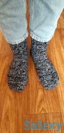 Носки вязанные шерстяные, фотография 1