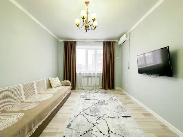 Светлая 2-комнатная квартира, Таумыш Жумагалиева 15 блок К, фотография 4