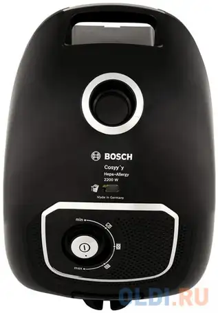 Пылесос bosch bgls42230 сухая уборка чёрный, фотография 1