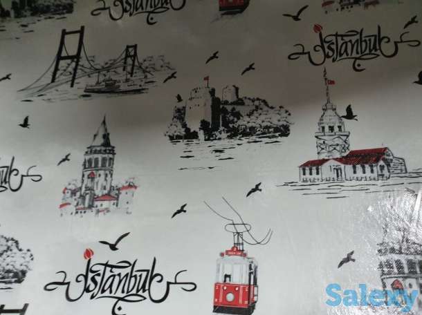 Красивая скатерть клеенка Город Стамбул, коллекция города и страны, фотография 2