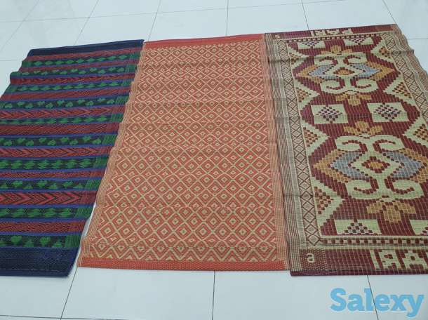 Циновка коврик для дома, ковровая дорожка маленькие красная узоры 90 на 180 cm, фотография 4
