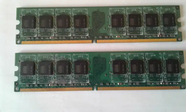 Оперативная память DDR2 1Gb 2 шт., фотография 2