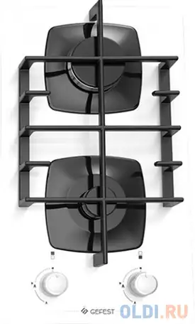 Варочная панель газовая gefest пвг 2003 k12 белый, фотография 1