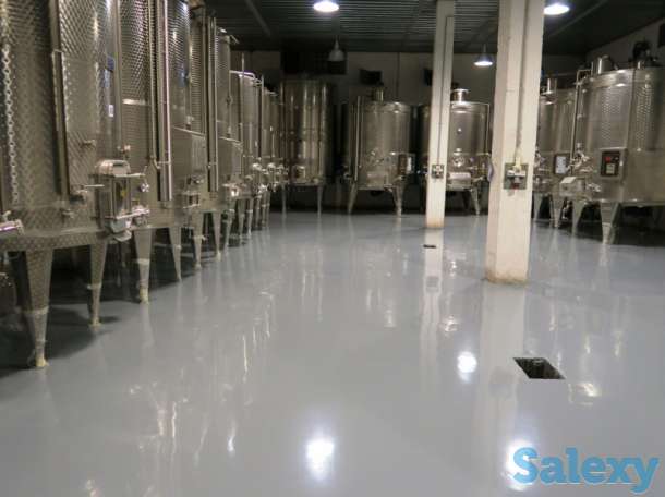 наливные полимерные полы, фотография 1