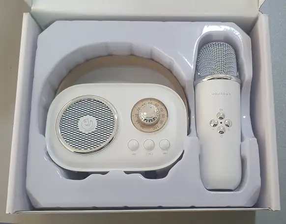 Караоке детский с колонкой и микрофоном, фотография 2