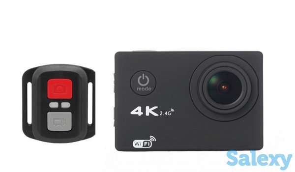 Продам бюджетная 4K экшн камера с WIFi модулем и пультом дистанционного управления, ID4KRF, фотография 1
