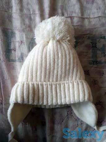 Шапка с шарфом на девочку, фотография 1