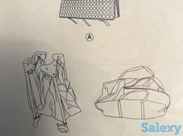 Манеж детский раскладной мобильный, фотография 5