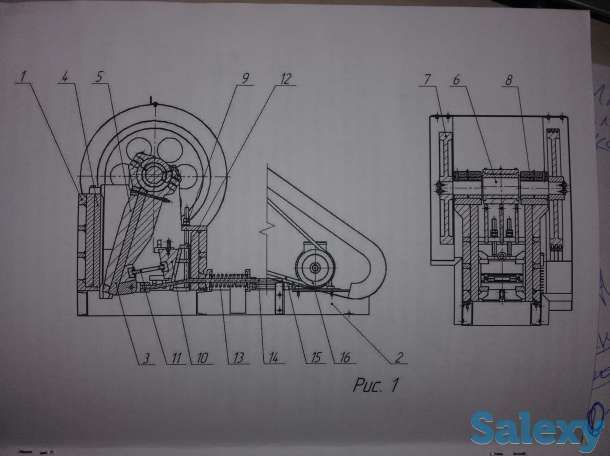 дробилка щековая, фотография 5