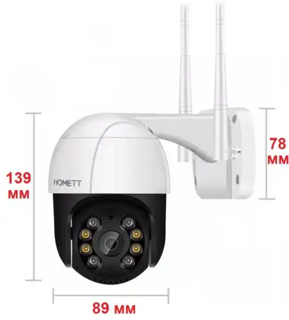 Wi-Fi Камера видеонаблюдения 5 Мпикс расширение, фотография 5
