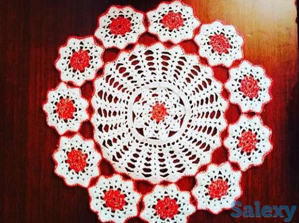 Продаю вязаные салфетки, фотография 7