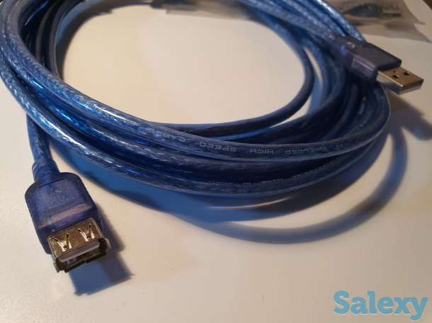 Кабель-удлинитель, USB AM-AF, Cable, Hi-Speed USB 2.0, 1.8 метра, фотография 3