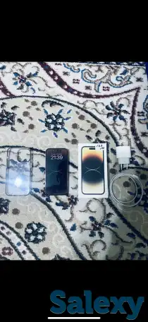 Айфон 14 Pro Новый 2 месяца держал, состояние мощный, емкость 100 защитка,экрана ,задний,и в камере имеется, 128 гб, фотография 1