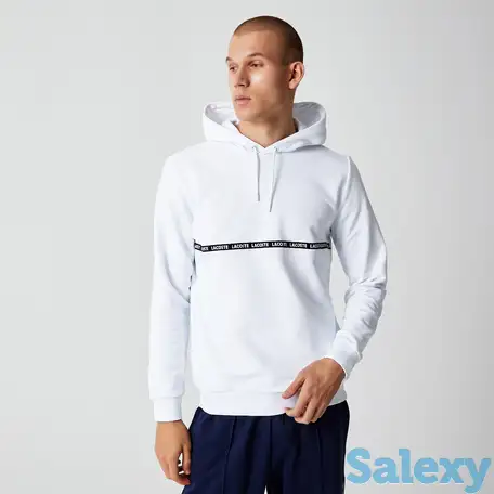 Мужская толстовка lacoste с капюшоном, фотография 1