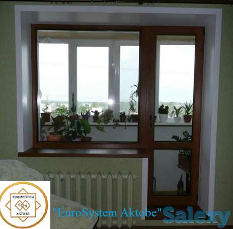 Изготовление ламинированных металлопластиковых окон, фотография 2