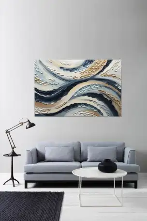 Картина ручной работы. Интерьерная. Декор на стену. Абстракция, фотография 2