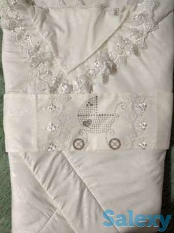 Весенне-осенний комплект на выписку,очень красивый., фотография 1