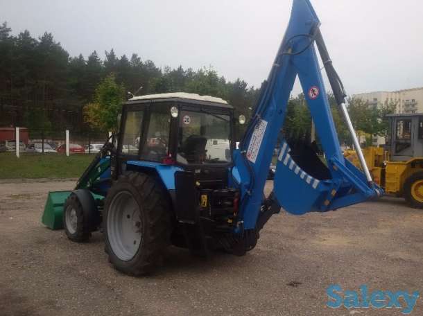 Экскаватор-погрузчик на базе трактора МТЗ, фотография 11