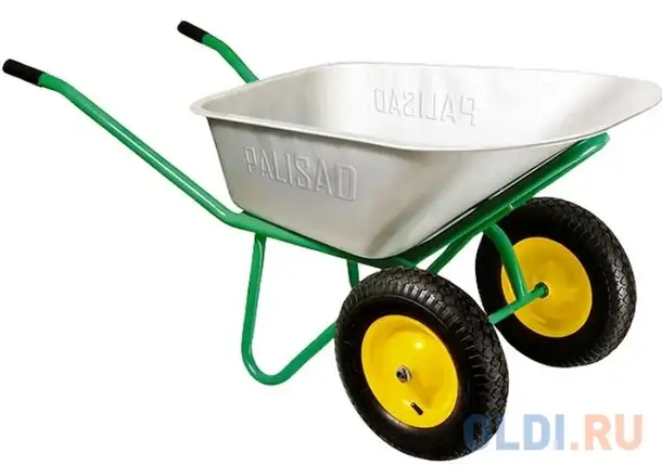 Тачка садово-строительная palisad 689233 100л, фотография 1