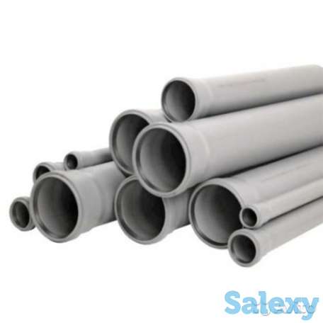 Трубы для канализации, фотография 1