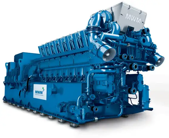 БУ ГПД MWM TCG 2020 V20, 2000 Квт, 2011 г. в., фотография 2